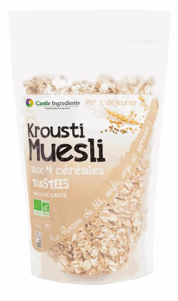 TOASTED 4 CEREALS MUESLI