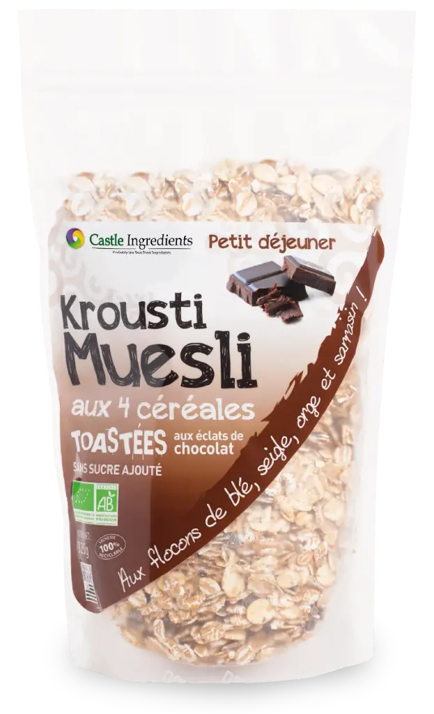 TOASTED MUESLI WITH CHOCOLATE