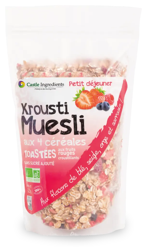 MUESLI FRUITS ROUGES TOASTE