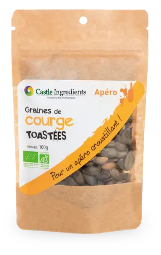 [974] ORGANIC TOASTED PUMPKIN SEEDS (SACHET 120g)