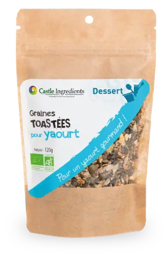 [981] BIOLOGISCHE GEROOSTERDE ZADENMIX VOOR YOGHURT (ZAKJE 120 G)